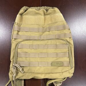 Highland Tactical Backpack Drawstring Mesh Shoulder Straps Bag